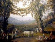 Jacob Philipp Hackert Vendanges dautrefois ou Lautomne oil painting picture wholesale